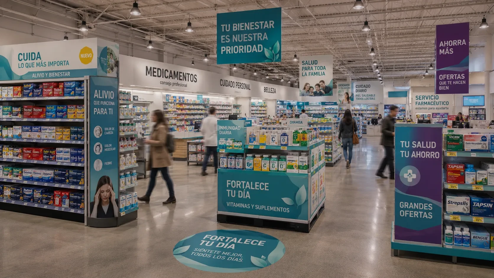 Farmacéutica y cuidado personal